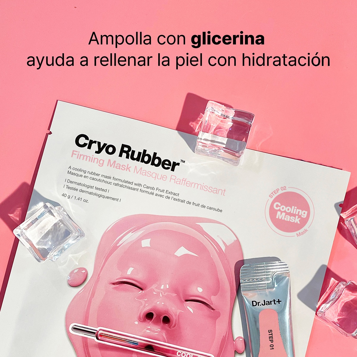 COOLING MASK TREATS GIFT SET WITH CRYO RUBBER™ SHEET MASKS (SET DE REGALO DE MASCARILLAS REFRESCANTES)